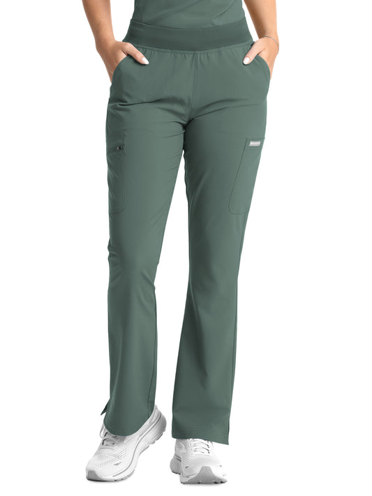 Women's 7-Pocket Flare Leg Pant - 5093 - Moss