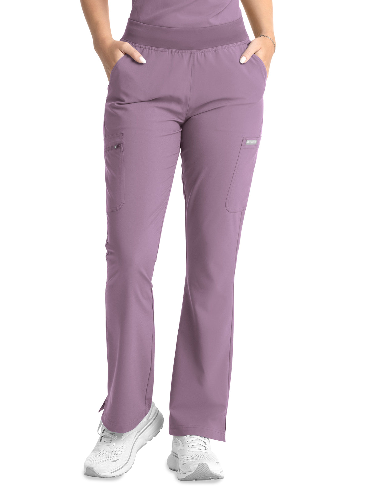 Women's 7-Pocket Flare Leg Pant - 5093 - Mulberry