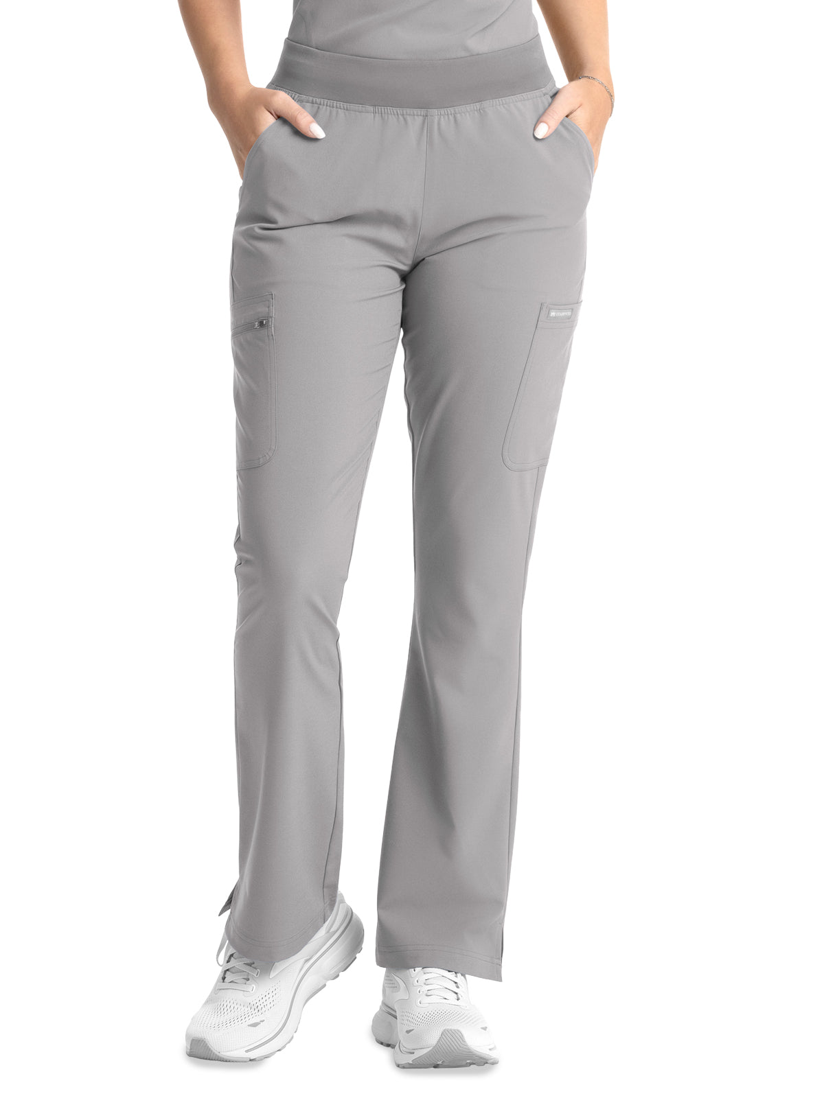 Women's 7-Pocket Flare Leg Pant - 5093 - Quiet Grey