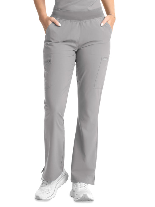 Women's 7-Pocket Flare Leg Pant - 5093 - Quiet Grey