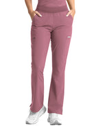 Women's 7-Pocket Flare Leg Pant - 5093 - Rose