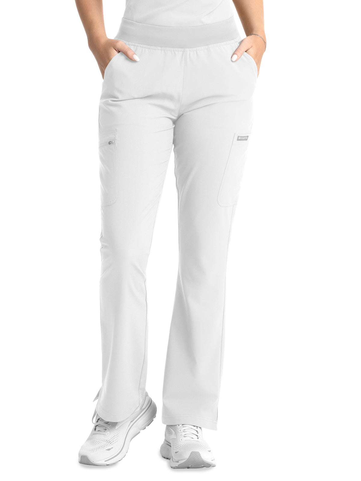 Women's 7-Pocket Flare Leg Pant - 5093 - White