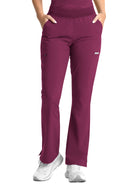 Women's 7-Pocket Flare Leg Pant - 5093 - Wine