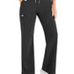 Women’s Five-Pocket High Waist Full Elastic Wide Leg Pant - 5094 - Black