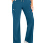 Women’s Five-Pocket High Waist Full Elastic Wide Leg Pant - 5094 - Caribbean Blue