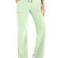 Women’s Five-Pocket High Waist Full Elastic Wide Leg Pant - 5094 - Honeydew