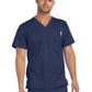 Men's One-Pocket V-Neck Top - 5501 - Navy