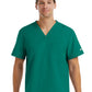 Men's One-Pocket V-Neck Top - 5801 - Hunter Green
