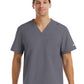 Men's One-Pocket V-Neck Top - 5801 - Pewter