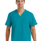 Men's One-Pocket V-Neck Top - 5801 - Teal