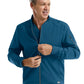 Men's Front Zipper Tape Jacket - 5861 - Caribbean Blue