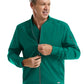 Men's Front Zipper Tape Jacket - 5861 - Hunter Green