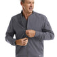 Men's Front Zipper Tape Jacket - 5861 - Pewter
