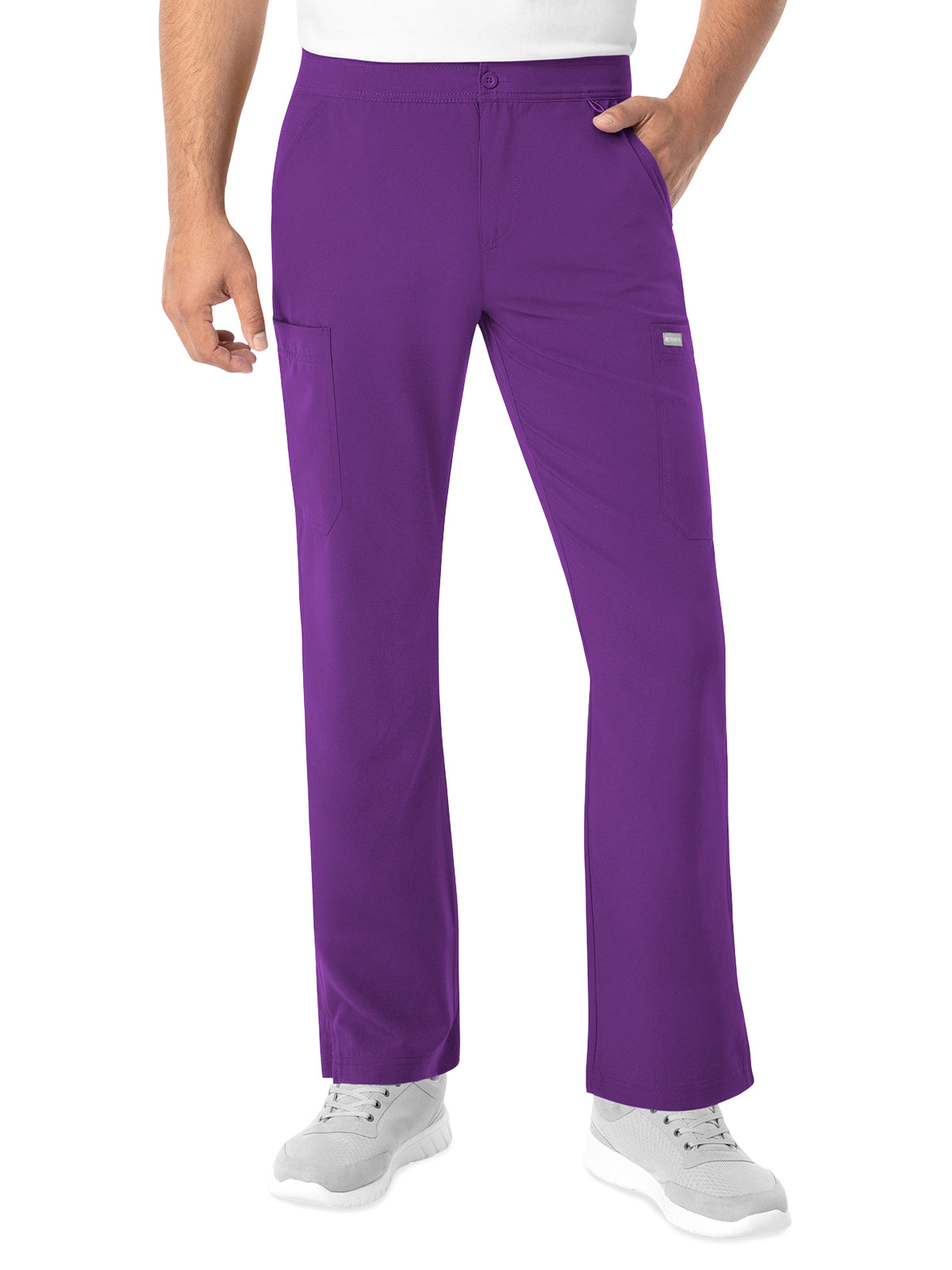 Men's Six-Pocket Fly Front Pant - 5891 - Eggplant