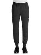 Men's Five-Pocket Full Elastic Waistband Pant - 5892 - Black