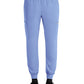 Men's Five-Pocket Full Elastic Waistband Pant - 5892 - Ceil Blue