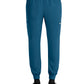 Men's Five-Pocket Full Elastic Waistband Pant - 5892 - Caribbean Blue