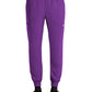 Men's Five-Pocket Full Elastic Waistband Pant - 5892 - Eggplant