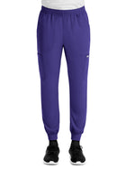 Men's Five-Pocket Full Elastic Waistband Pant - 5892 - Grape