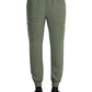 Men's Five-Pocket Full Elastic Waistband Pant - 5892 - Olive