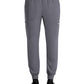 Men's Five-Pocket Full Elastic Waistband Pant - 5892 - Pewter