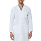 Men's Three-Pocket 42" Full-Length Lab Coat - 7256 - White