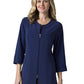 Women's Three-Pocket 3/4 Sleeve Jacket - 8803 - Navy
