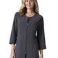 Women's Three-Pocket 3/4 Sleeve Jacket - 8803 - Pewter