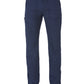 Men's Six-Pocket Half Elastic Pant - 8901 - Heather Navy