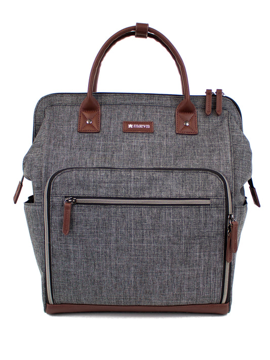 Water-Resistant Clinical Backpack - NB003 - Heather Grey