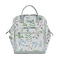 Water-Resistant Clinical Backpack - NB003 - Leaves