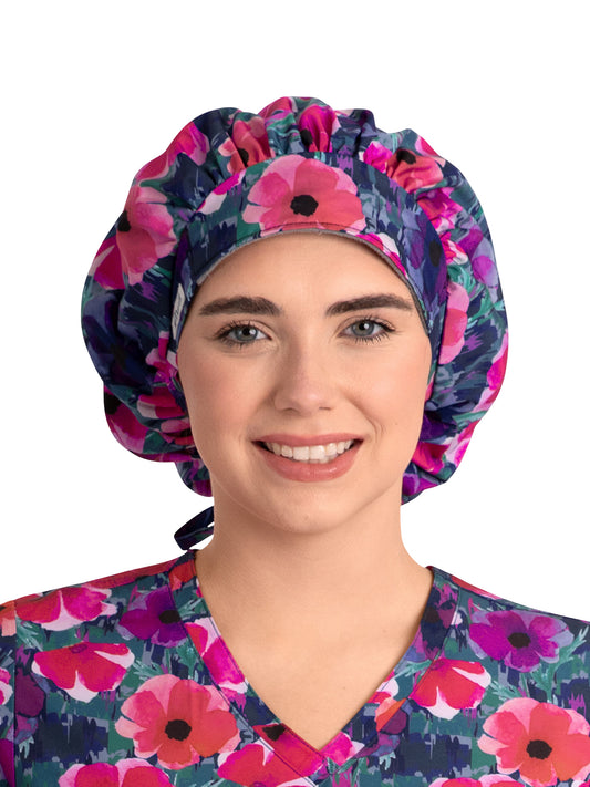 Unisex Printed Bouffant Cap - NC325 - Autumn Bloom