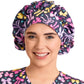 Unisex Printed Bouffant Cap - NC325 - Ribbons of hope (PEW)