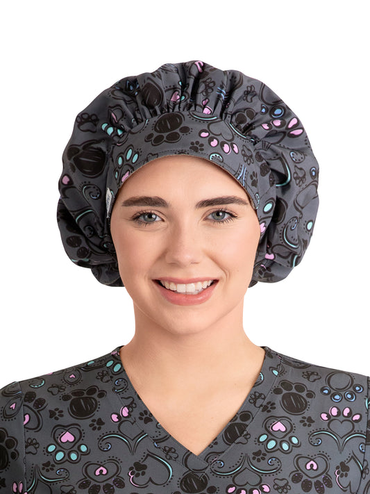 Unisex Printed Bouffant Cap - NC325 - Regal Paws