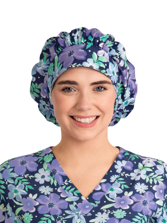 Unisex Printed Bouffant Cap - NC325 - Spring Fantasy