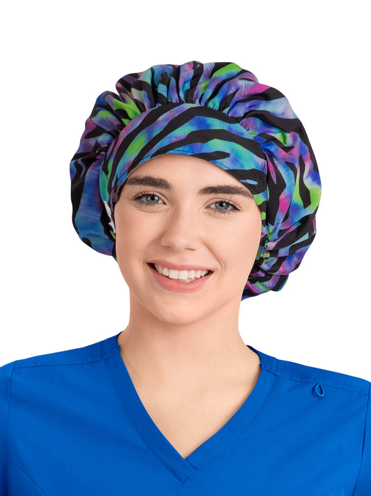 Unisex Printed Bouffant Cap - NC325 - Tiger Daze