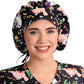 Unisex Printed Bouffant Cap - NC325 - Trick-a-saurus