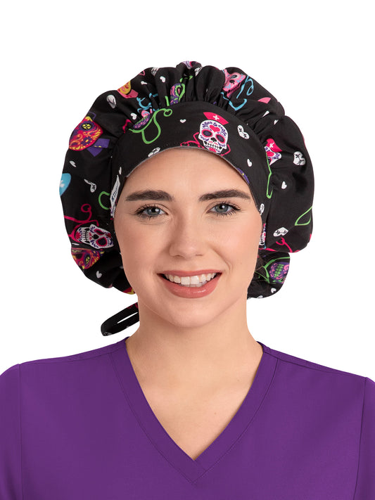 Unisex Printed Bouffant Cap - NC325 - Trust your Nurse