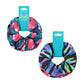 Printed Scrunchie Duo Set - SCRDUO - Autumm Bloom/Tiger Daze