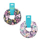 Printed Scrunchie Duo Set - SCRDUO - Ribbons of Hope/Beautiful Bouquet