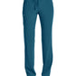 Women's Fitted Five-Pocket Tapered Leg Pant - SJ201 - Caribbean
