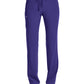 Women's Fitted Five-Pocket Tapered Leg Pant - SJ201 - Grape