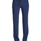 Women's Fitted Five-Pocket Tapered Leg Pant - SJ201 - Navy