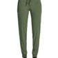 Women's Fitted Five-Pocket Jogger Pant - SJ202 - Olive