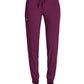 Women's Fitted Five-Pocket Jogger Pant - SJ202 - Wine