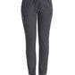 Women's Fitted Six-Pocket Skinny Leg Pant - SJ203 - Pewter