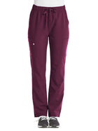 Unisex Five-Pocket Straight Leg Pant - SJ601 - Wine