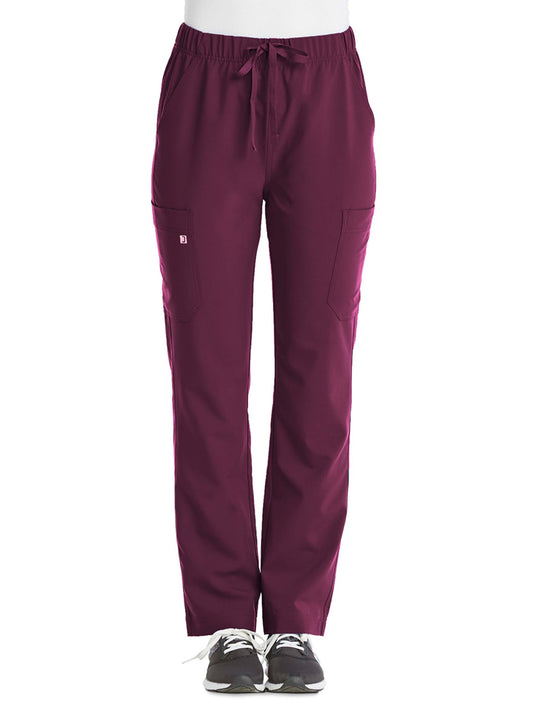 Unisex Five-Pocket Straight Leg Pant - SJ601 - Wine