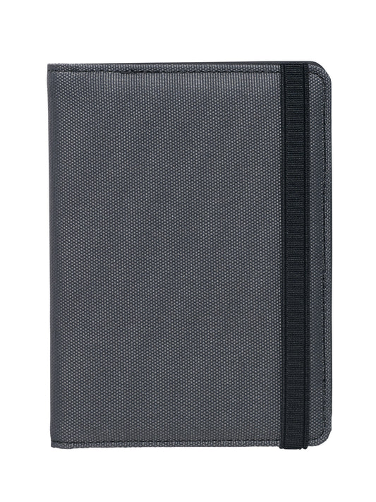 Deluxe Recycled Passport Wallet - 088209 - Charcoal