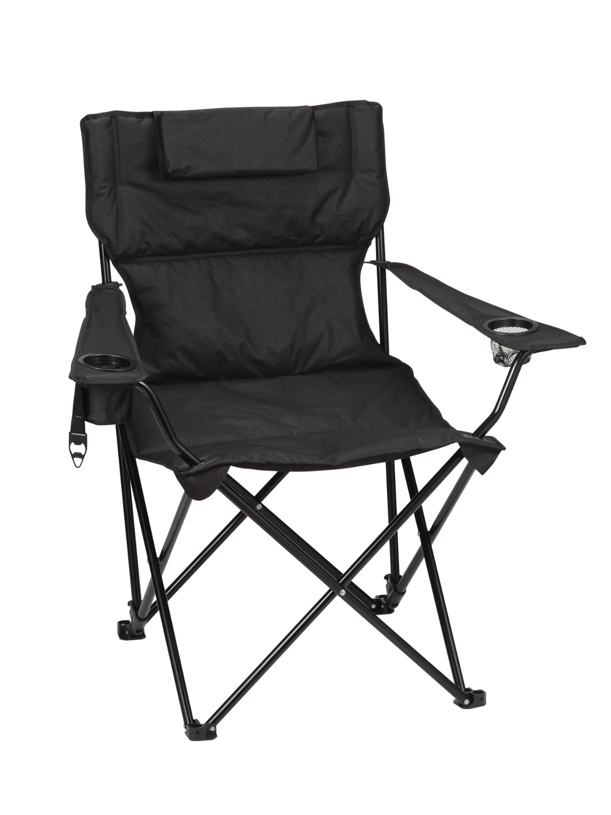 Premium Padded Reclining Chair - 107087 - Black